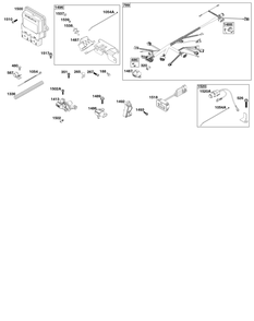 Part Location Diagram of 846478 Briggs and Stratton Sensor-throttle